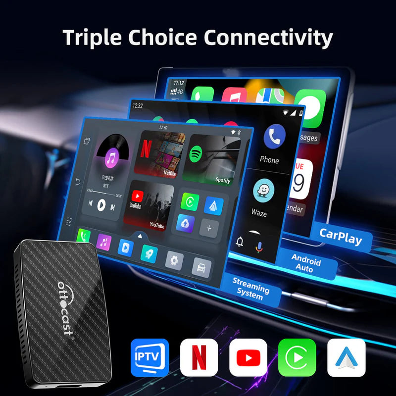 OTTOCAST Play2Video Pro Wireless CarPlay