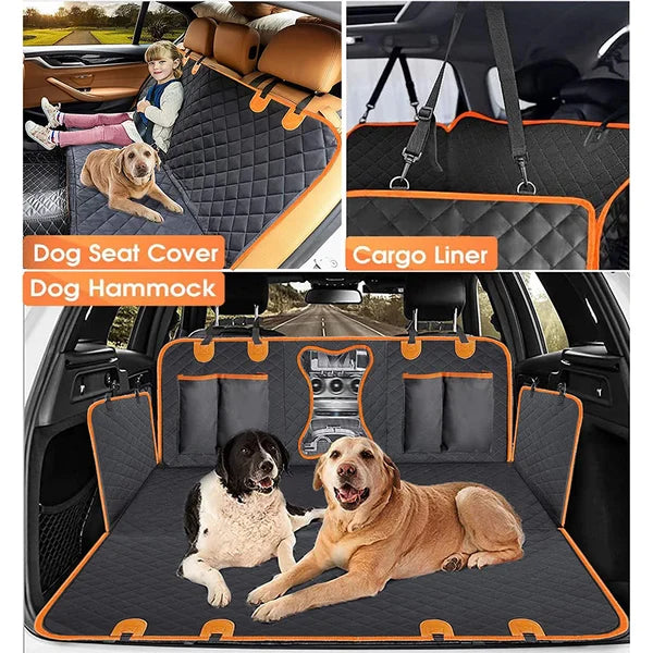 VarietyHaven™ Hard Bottom Dog Car Seat Cover