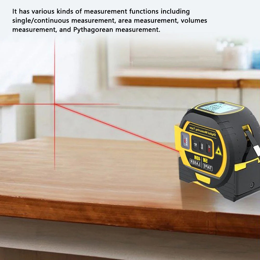 VarietyHaven™ 3 in 1 Laser tape measure