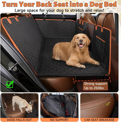 VarietyHaven™ Hard Bottom Dog Car Seat Cover